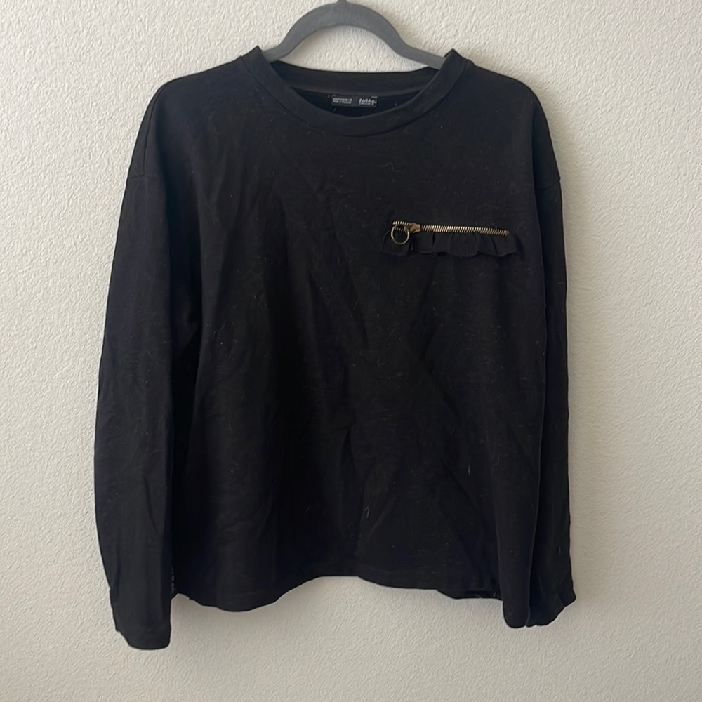 Black Zara sweater